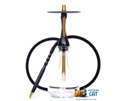 Кальян Alpha Hookah Model S Black Matte (Черный Матовый)